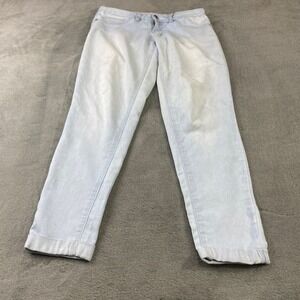 YMI Jeans Womens Anklet Light Wash Slim Skinny Denim Pants Light Blue Size 5